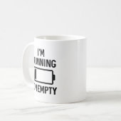 Mug Je cours sur vide (Devant gauche)