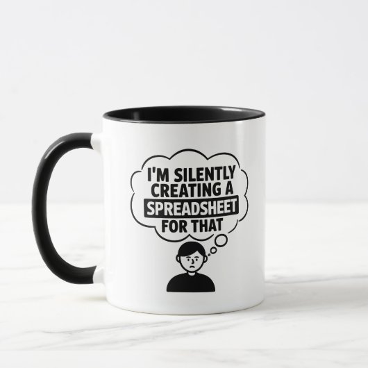 Mug Je Crée Silencieusement Un Tableau Pour Cela (Gauche)