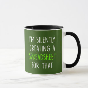 Mug Je Crée Silencieusement Un Tableau Pour Cela - drô