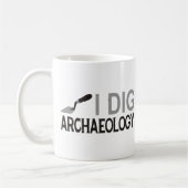 Mug Je creuse l'archéologie (Gauche)