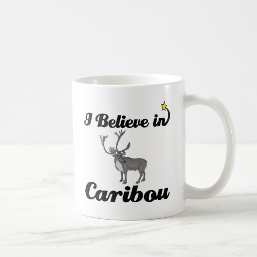 Mug je crois au caribou (Droite)