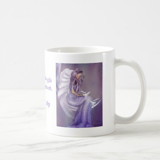 Mug Je crois aux anges (Droite)