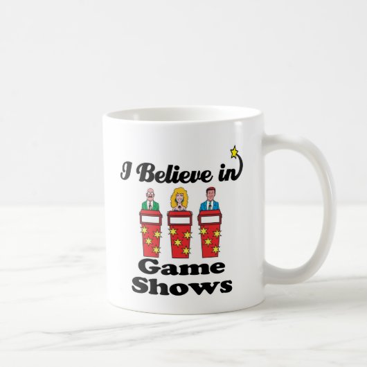 Mug je crois aux jeux télévisés (Droite)