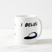 Mug Je crois aux UFO (Devant droit)