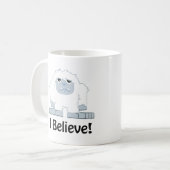 Mug Je Crois ! Cute Yeti (Devant gauche)