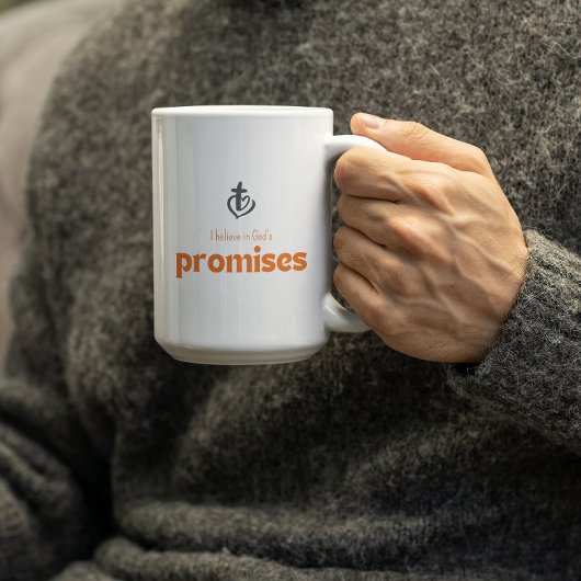 Mug Je crois dans les promesses de Dieu - Foi
