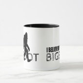 Mug Je crois en Bigfoot Sasquatch drôle (Centre)