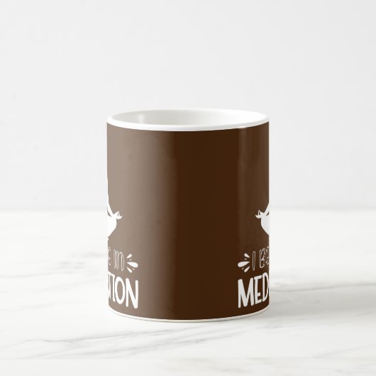Mug Je Crois En La Méditation  (Centre)