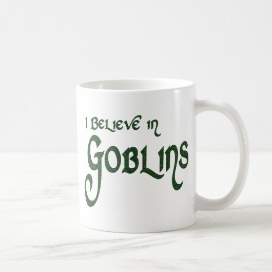Mug Je crois en lutins (Droite)