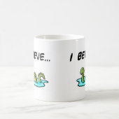 Mug Je crois en monstre de Loch Ness (Centre)