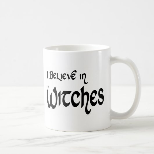 Mug Je crois en sorcières (Droite)
