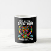 Mug Je Crois En Un Spectre De Possibilités Autisme (Centre)