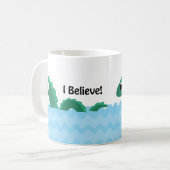 Mug Je crois le champion le monstre de Champlain de (Devant gauche)