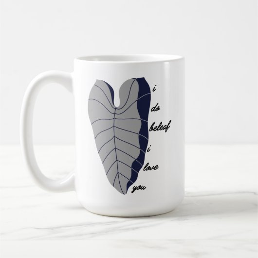 Mug je crois que je vous aime (Gauche)