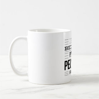 Mug Je cuis au four parce que frapper est mal vu le ca