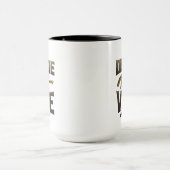 Mug « Je décide de ma vibe » – Empowerment métallisé a (Centre)