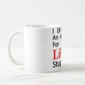 Mug Je demaned (Gauche)