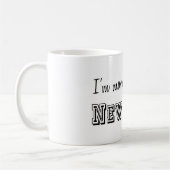 Mug Je déménage à New York (Gauche)