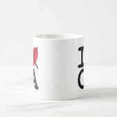 Mug Je déteste CA - la Californie (Centre)