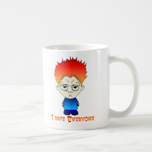 Mug Je déteste chacun qui comporte Maxwell