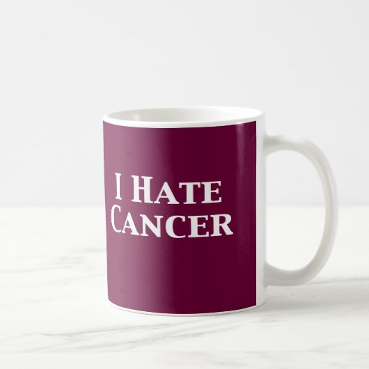 Mug Je déteste des cadeaux de Cancer (Droite)