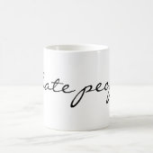 Mug Je déteste des personnes (Centre)