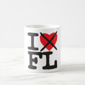 Mug Je déteste FL - la Floride (Centre)