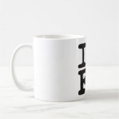 Mug Je déteste FL - la Floride (Gauche)