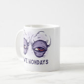 MUG JE DÉTESTE LA CONCEPTION DU LUNDI (Devant gauche)