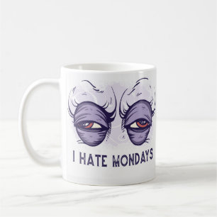 MUG JE DÉTESTE LA CONCEPTION DU LUNDI