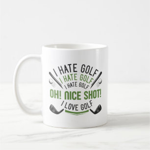 Mug Je déteste le golf