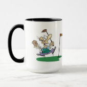 Mug Je Déteste Le Golf ! J'Aime Le Golf ! Humour (Gauche)