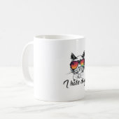 Mug Je déteste les chiens Dons Drôle Drôle Cadeaux pou (Devant gauche)