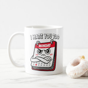 Mug Je déteste les lundis