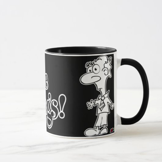 Mug Je Déteste Les Matins ! -mug (Droite)