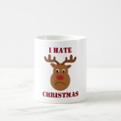 Mug Je déteste les rennes tristes de Noël (Centre)
