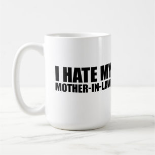 Mug Je déteste ma mère en droit