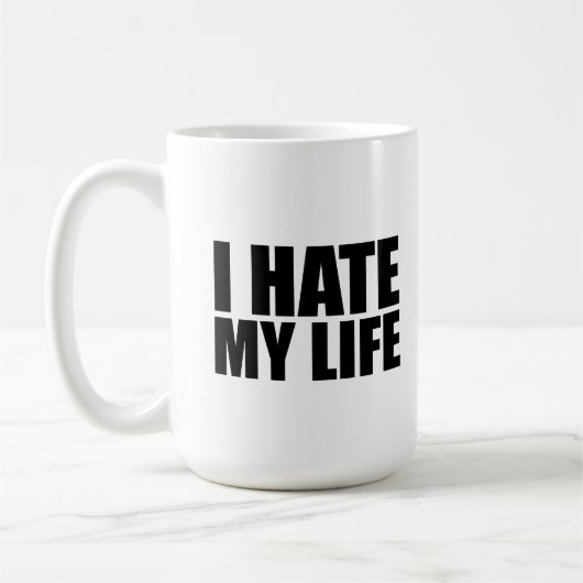 Mug Je déteste ma vie (Gauche)