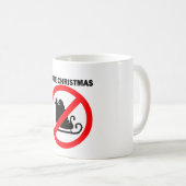 Mug Je déteste Noël (Devant droit)