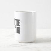 Mug Je déteste Poutine (Centre)