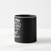 Mug Je déteste quand les gens disent agir comme un adu (Centre)