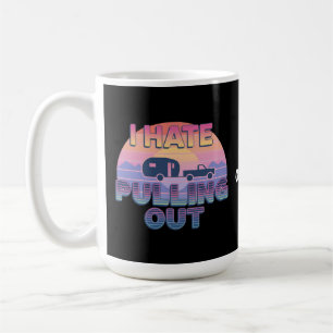 Mug Je déteste sortir la drôle conception de camping-c