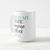 Mug Je déteste tout le monde (Devant gauche)