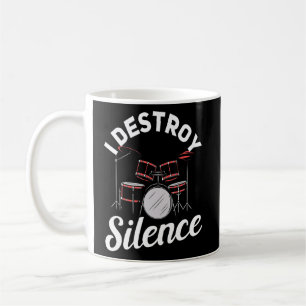 Mug Je détruit le tambour de silence