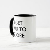 MUG JE DEVIENS PAYÉ POUR MARQUER (Devant gauche)