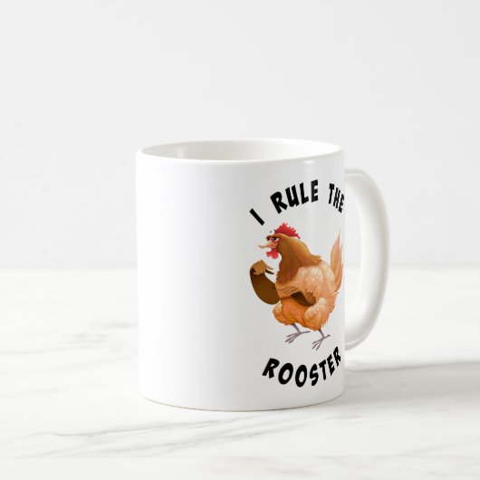 Mug Je dirige le roost (Devant droit)
