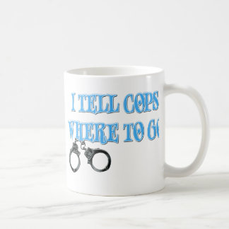 Mug Je dis à des cannettes de fil où disparaître