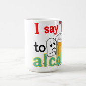 Mug Je dis NON à l'alcool (Centre)
