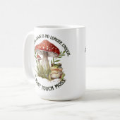 Mug Je dois toucher la mousse (Devant gauche)