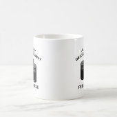 Mug Je donne mes batteries mortes. Gratuit. (Centre)